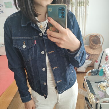 Veste en jean Levi's foncée S
