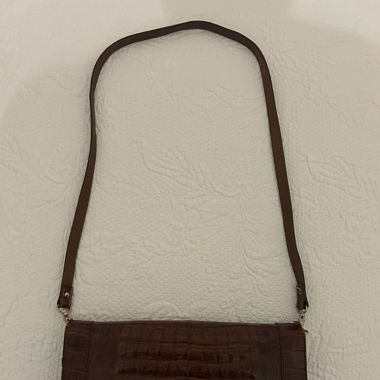 Sac croco vintage 50s-60s