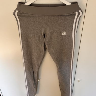 Adidas graue Leggings M