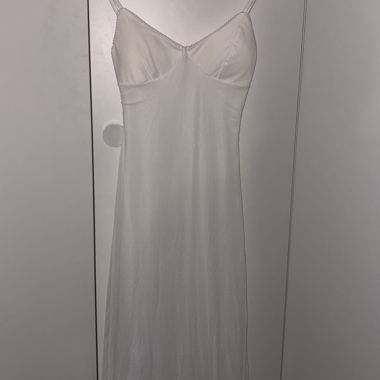 Robe longue d’été blanche