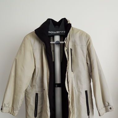 Warme Winterjacke Hellgrün