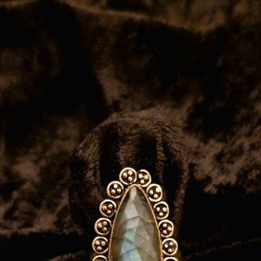 Bague en labradorite