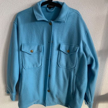 Veste bleu ciel PrettyLittleThing T.S