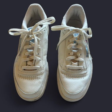 White Reebok Club C 85 trainers