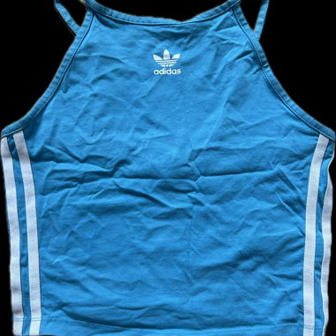 Blue Adidas Tank Top