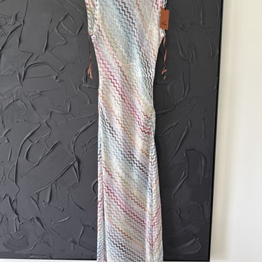 Abito Lungo Missoni con Spacco IT46 (40)