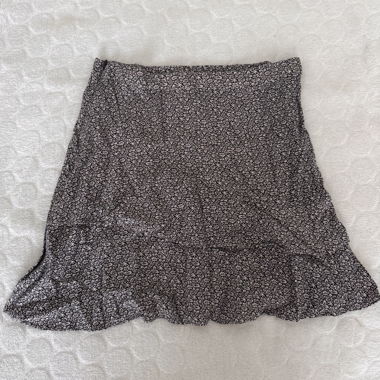 Black and White Mini-Skirt