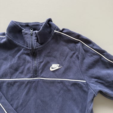 Nike Half-Zip Sweatshirt Blau
