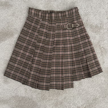 Maje Check Skirt Gr. 34