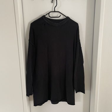 Zara schwarzes Strickkleid 