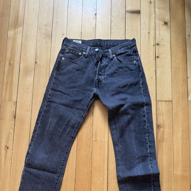 Levi's 501 Noir, Coupe droite, Taille 30/32