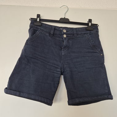 Dunkelblaue jeans-Shorts