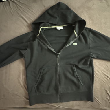 Felpa con zip Lacoste Core unisex