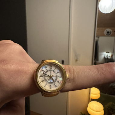 Gold Watch Ring
