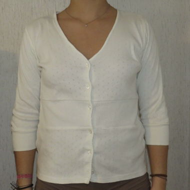 Cardigan blanc 