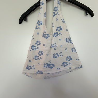 Top Hollister con motivo floreale