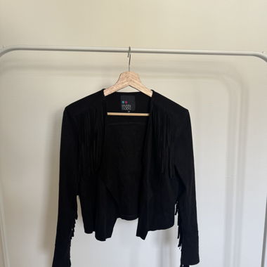 Jacke mit Fransen