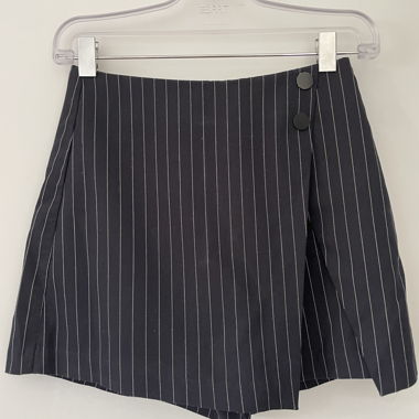 Jupe-short rayé Stradivarius 