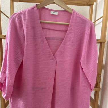 Chemise estivale rose 