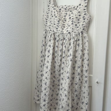Dress with Pintucks
