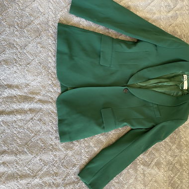 Veste Blazer verte zara