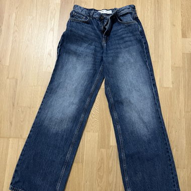 Jeans Bershka larges bleu taille 38