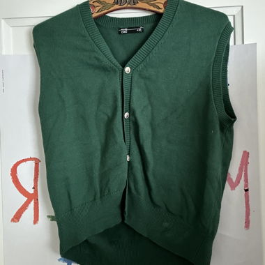 gilet vert