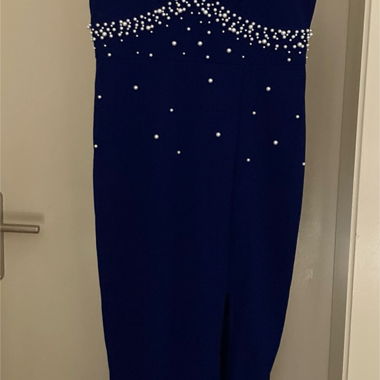 Abito da sera festivo blu reale
