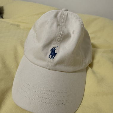 Polo Ralph Lauren cappellino da baseball bianco