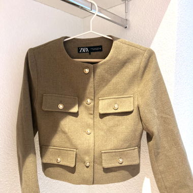 Blazer khaki von Zara 