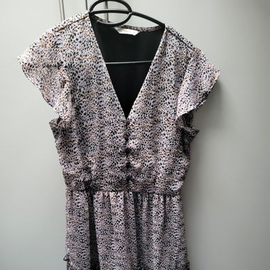 Sommerkleid mit Volant, Pigalle