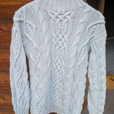 Pale blue Blanc Bleu jumper 