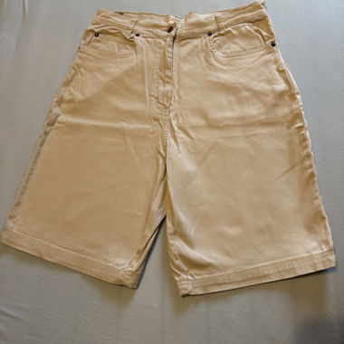 Beige Bermuda Shorts