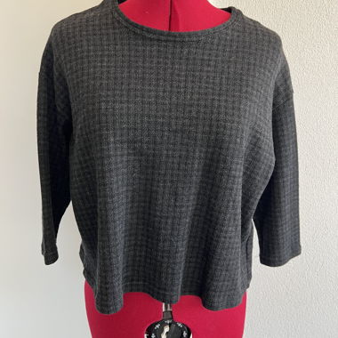 Pull en laine à manches 3/4