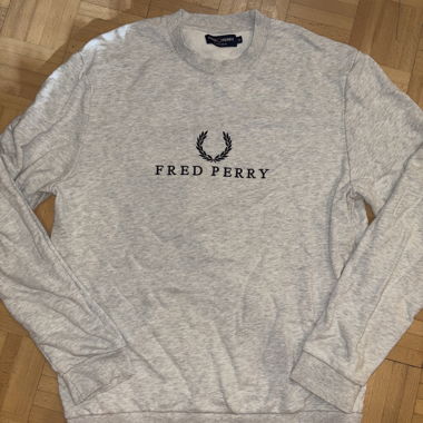 Felpa grigia Fred Perry