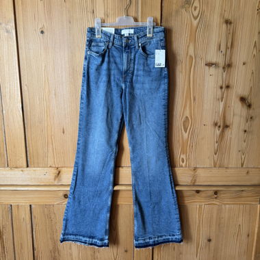 Jeans Flared a Vita Alta