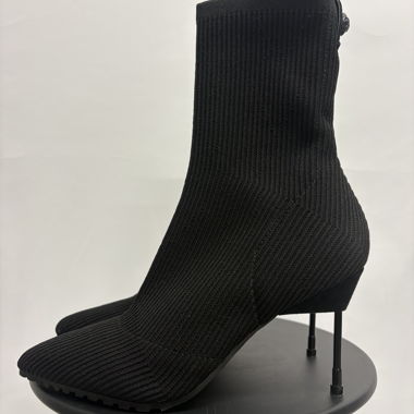 Barbican French Stiefelette schwarz 38 Stoff Sock