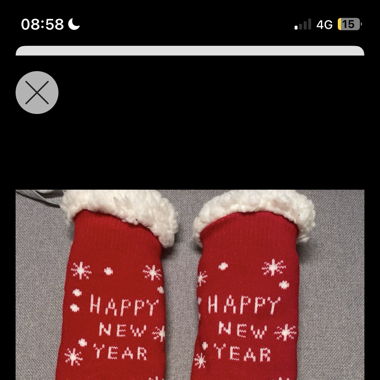 Kuschel Klebe Socken