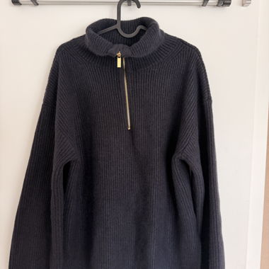 Maglione H&M con collo alto e zip