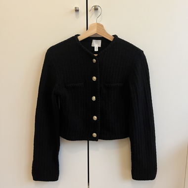 H&M Schwarzer Cardigan