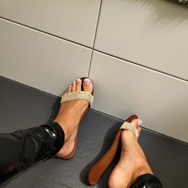 Sandalen Graceland oft getragen Gr. 40/41