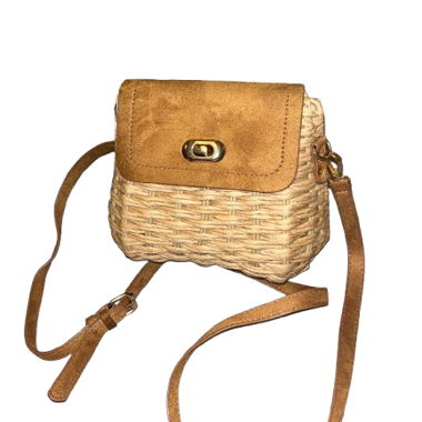 Petit sac bandoulière tressé