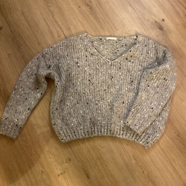 Maglione a maglia grossa