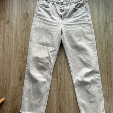 Creme farbene jenas Pull&Bear