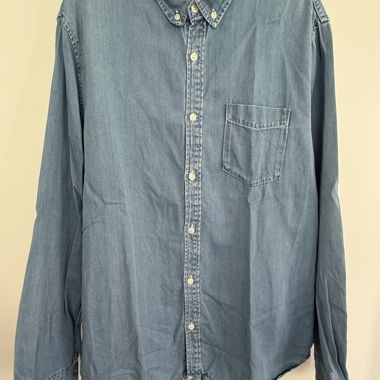 Camicia in denim Bershka XL