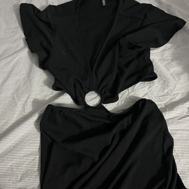 Black Two-Piece Set