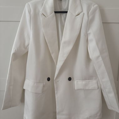 Weisser Blazer