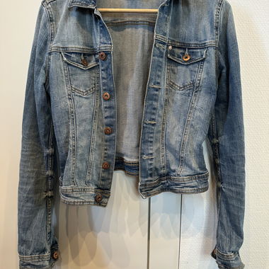 Giacca di jeans blu