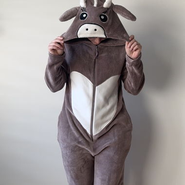 Combinaison renard à capuche