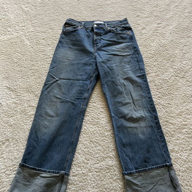 Topshop jeans W30 L32 with wide leg